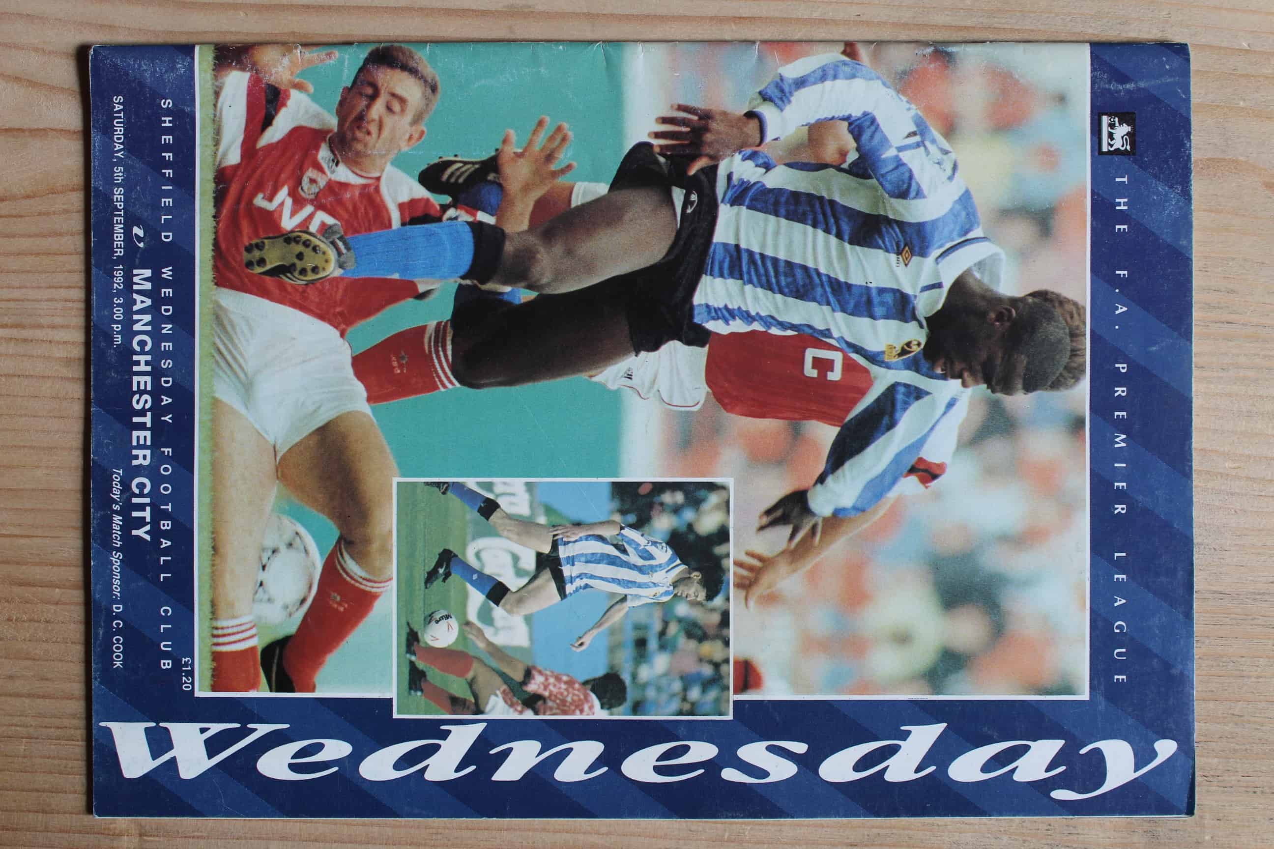 Sheffield Wednesday FC  v Manchester City FC